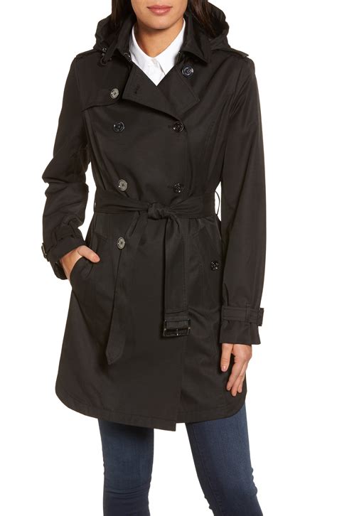 nordstrom michael kors trench coat|floral loose elegant trench coat.